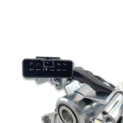 Ignition Barrel with wiring connector on a white background