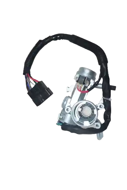 Ignition Switch Assembly with wiring on a white background