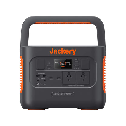 Jackery portable power station on a white background