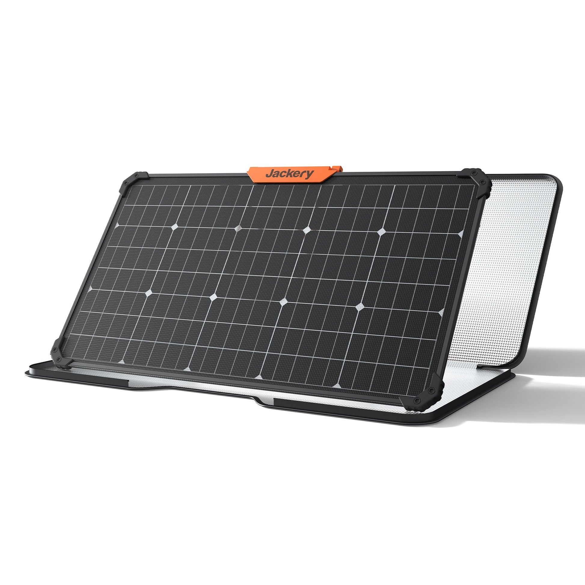 Jackery solar panel on a white background