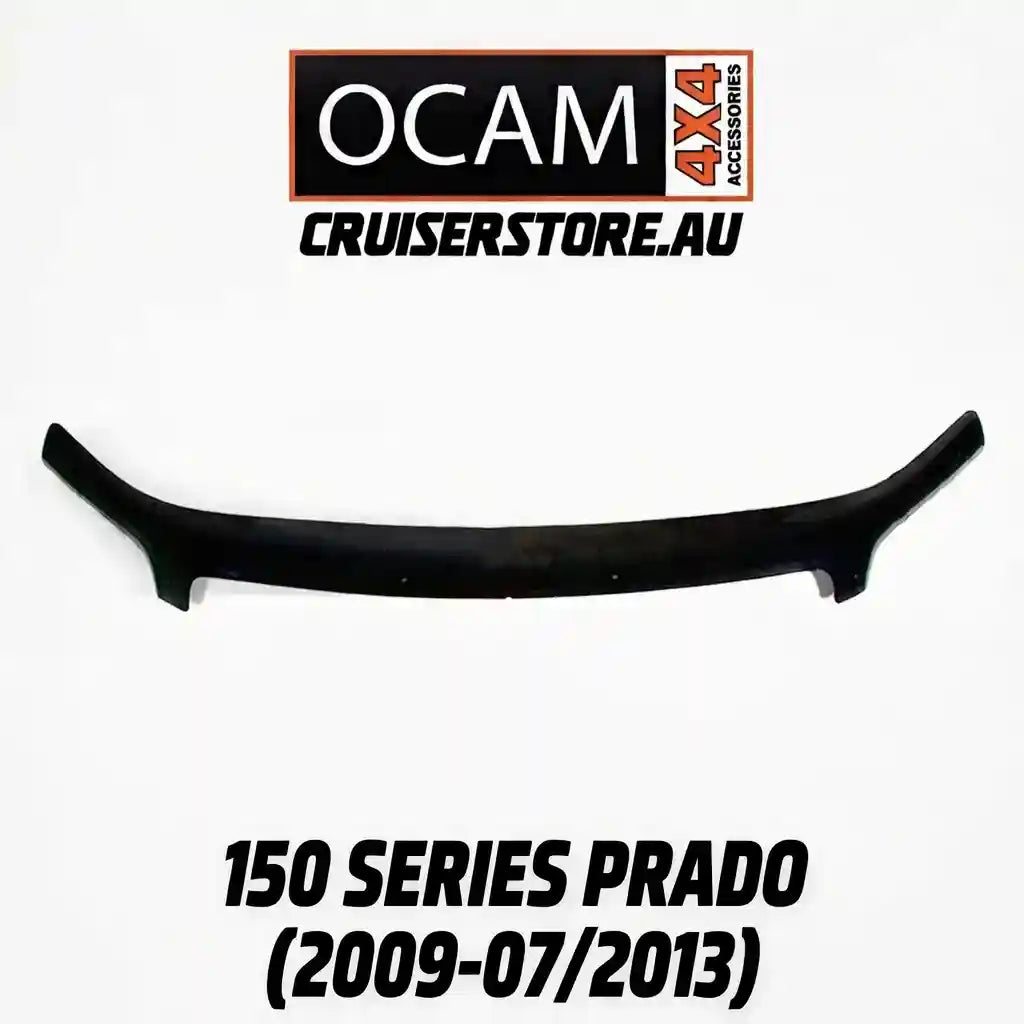 OCAM 4X4 Bonnet Protector for 150 Series Prado with OCAM branding on a white background