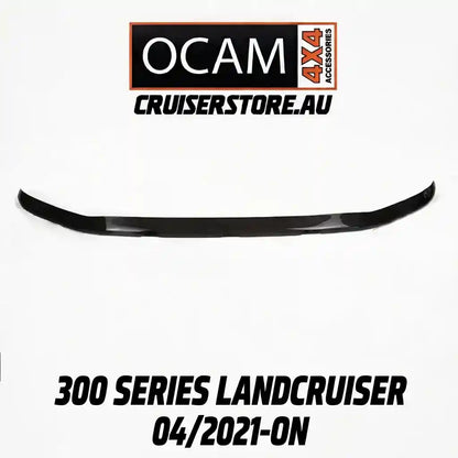 Black OCAM 4X4 Bonnet Protector on a white background with OCAM branding.