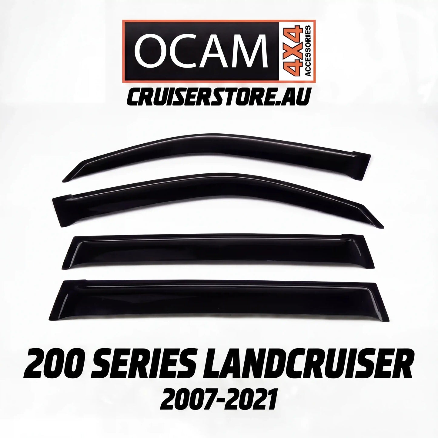 OCAM 4x4 accessories for 200 Series LandCruiser 2007-2021 on a white background