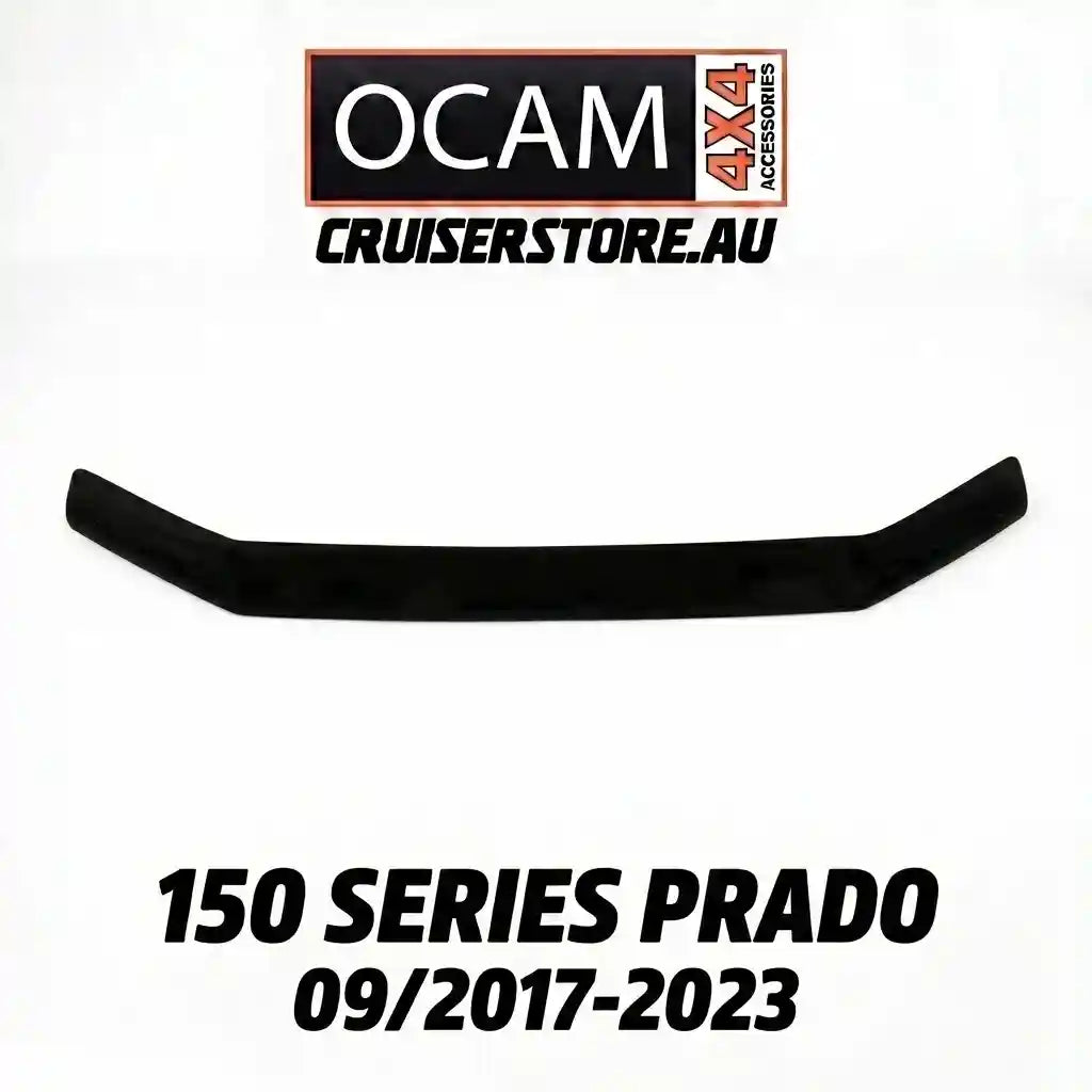 Black car bumper for 150 Series Prado with OCAM Cruiserstore branding on a white background
