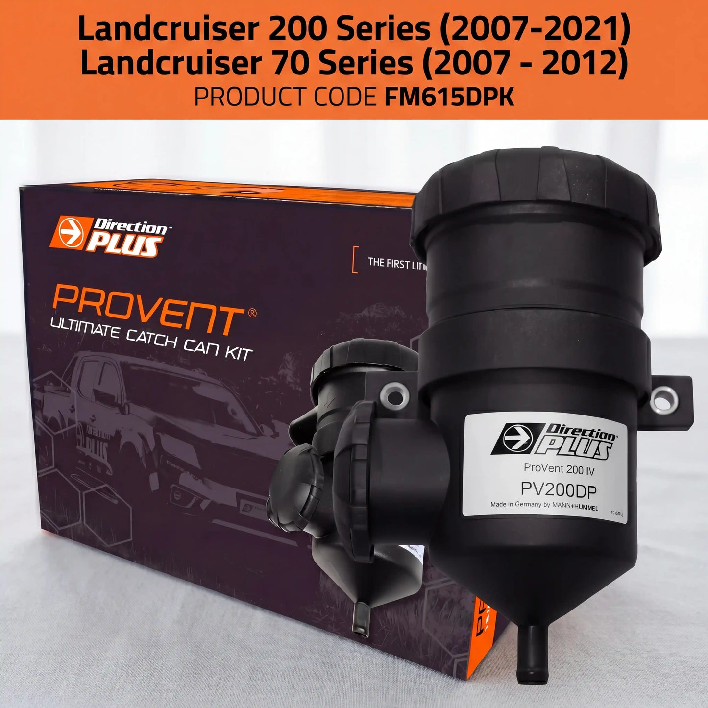 Fuel Manager Pre-Filter Kit - Suitable for 70 / 200 Series - FM615DPK