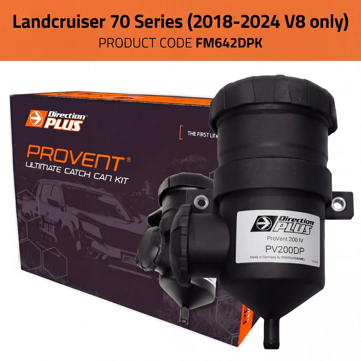 Fuel Manager Pre-Filter Kit - Suitable for VDJ76, 78, 79 (2018-2024 V8 only) - FM642DPK
