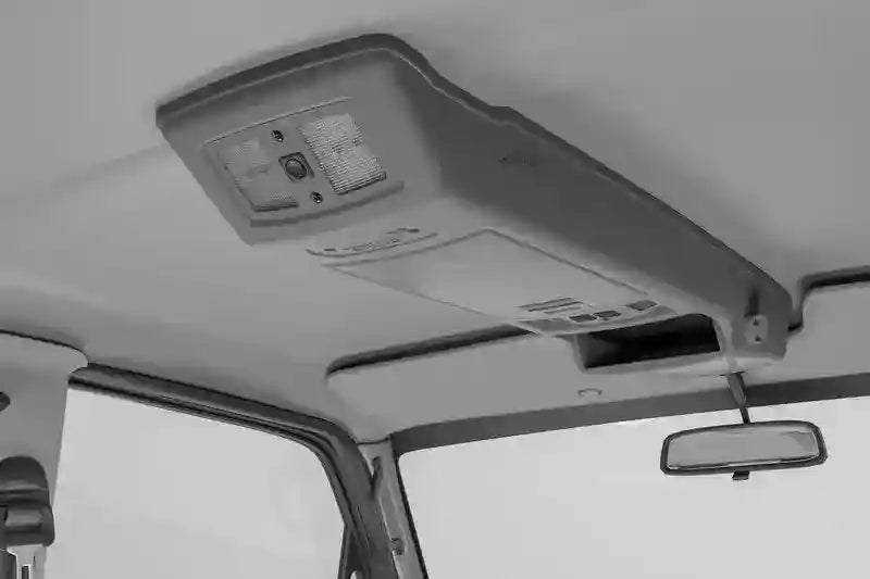 4WD Interiors Roof Console - Suitable for Toyota Landcruiser 80 Series (GXL Diesel with Factory Binnacle) 1990-1994 - RC80GXL90