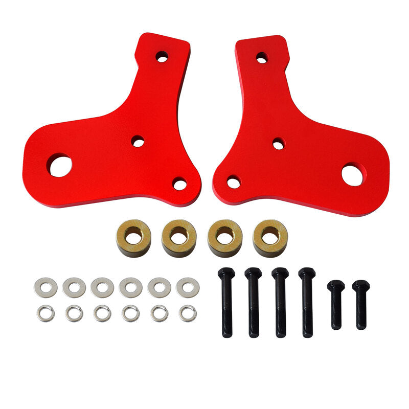 Rated Recovery Points with washers, bolts on a white background