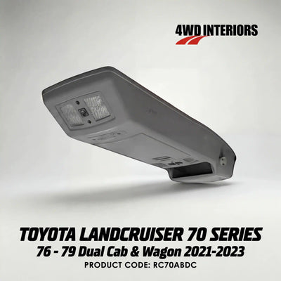 Roof-Console-Suitable-for-Toyota-LandCruiser-70-Series-76-79-Dual-Cab-Wagon-2021-2023-RC70ABDC