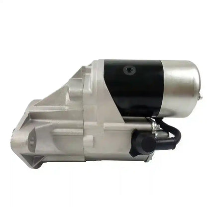 Car Starter Motor on a white background