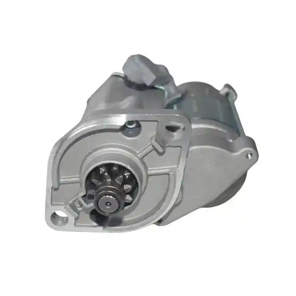 Metallic mechanical component on a white background