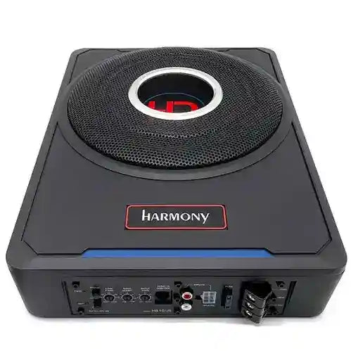 Harmony car subwoofer on a white background