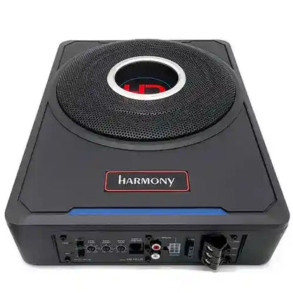 Harmony car subwoofer on a white background