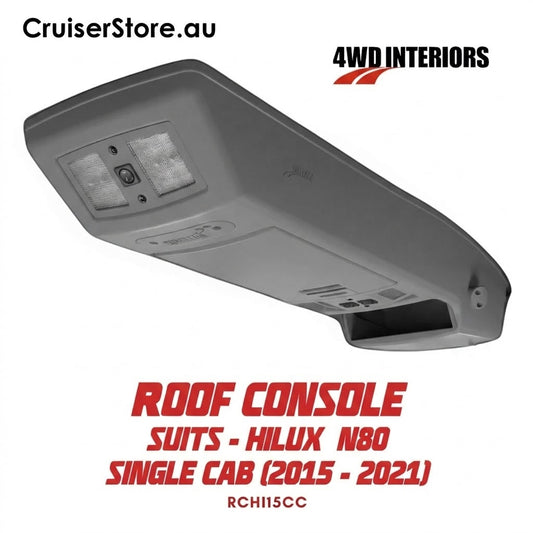 Toyota Hilux Roof Console for Hilux N80 (2015–2021) Single Cab RCHI15CC