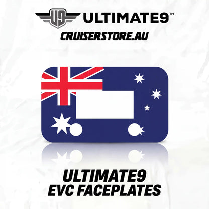Ultimate9 EVC device Faceplate with Australian flag