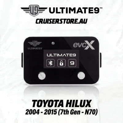 Ultimate9 evcX Throttle Controller - Suitable for TOYOTA HILUX 2004 - 2015 (7th Gen - N70)