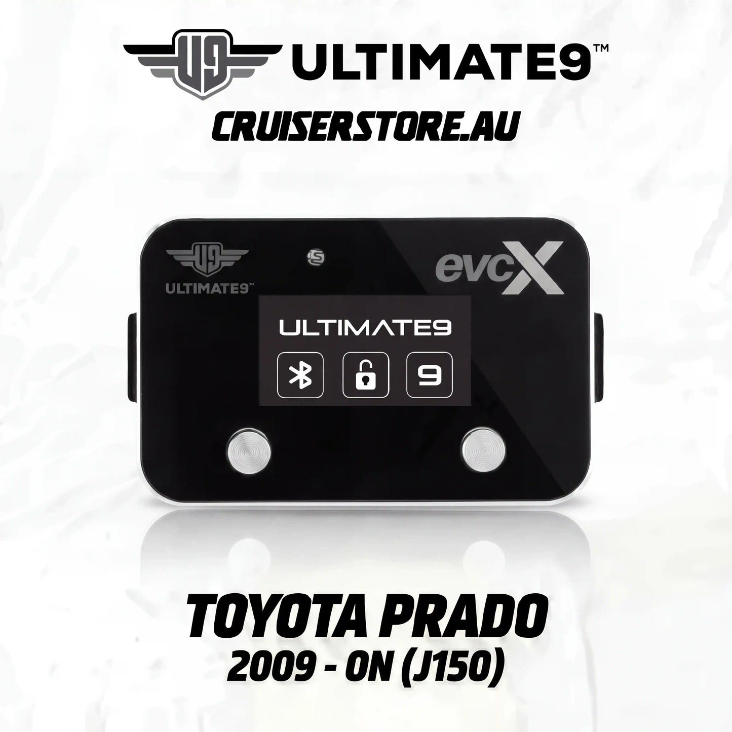 Ultimate9 evcX Throttle Controller - Suitable for TOYOTA PRADO 2009 - ON (J150)
