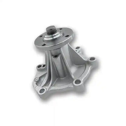 Metal mechanical component on a white background