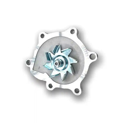 Metallic Water Pump on a white background