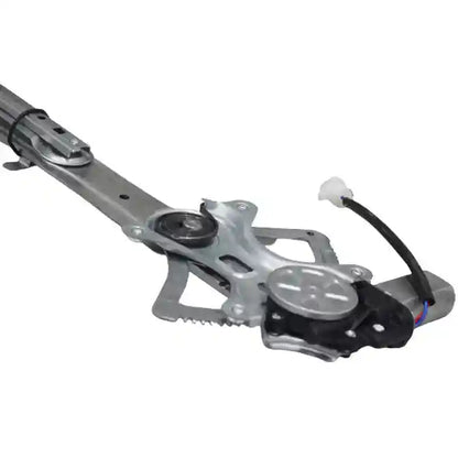 Car window regulator on a white background